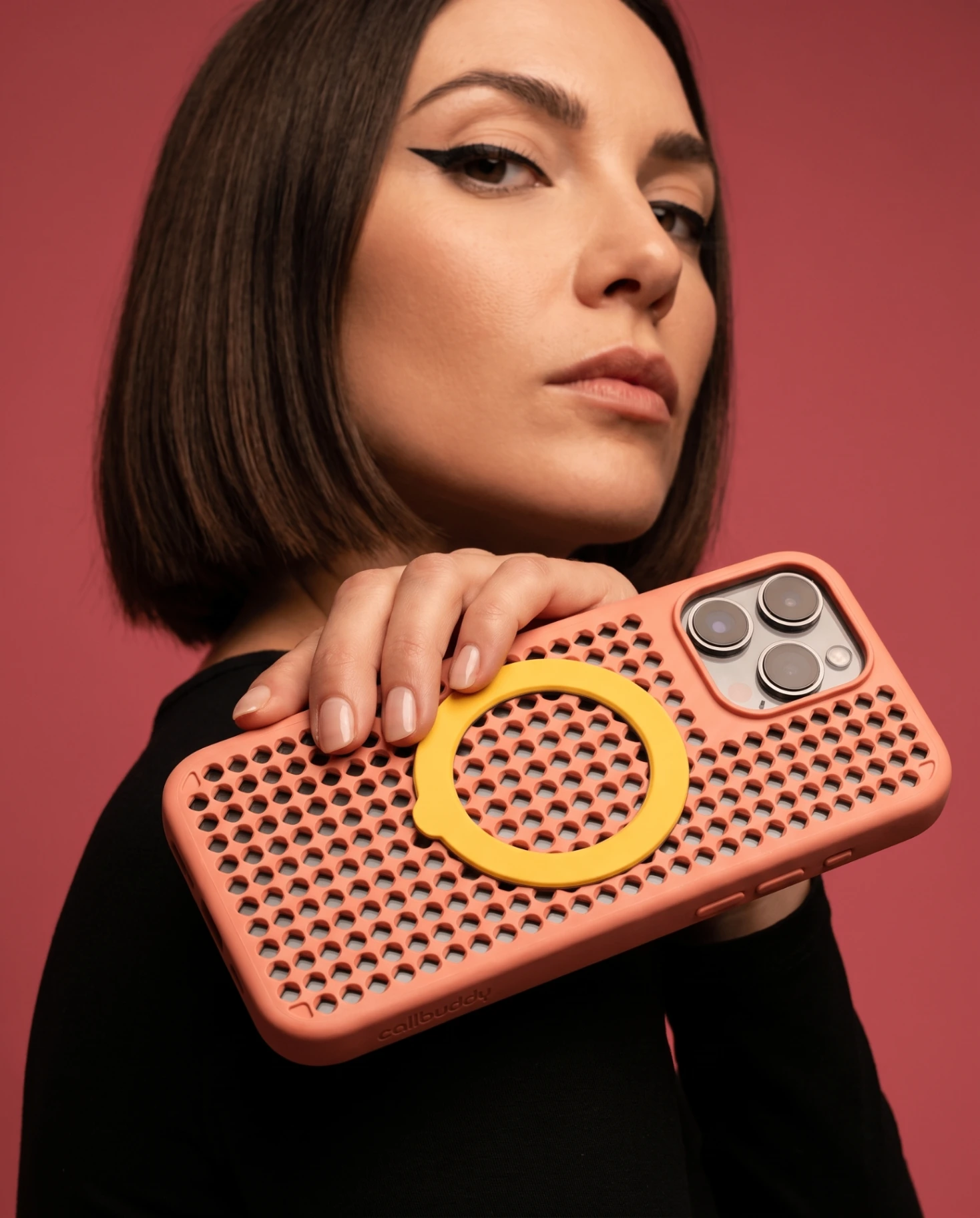 BIG ASS MAGNET — a Callbuddy accessory shown as a museum object